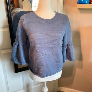 White House Black Market Blue Blouse